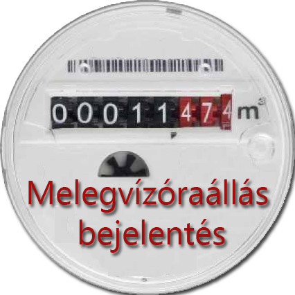 Mérőállás bejelentés